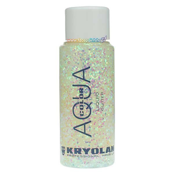 Kryolan Liquid Aquacolor Purpurina Verde Perla 30ml