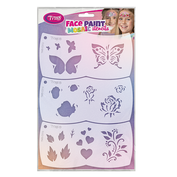 Facepaintstencils Mariposa