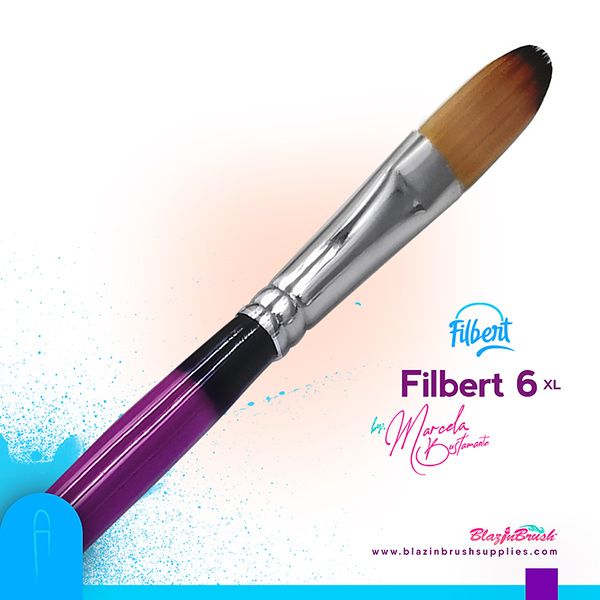 Marcela Bustamante Cepillo Blazin Filbert 6 Xl
