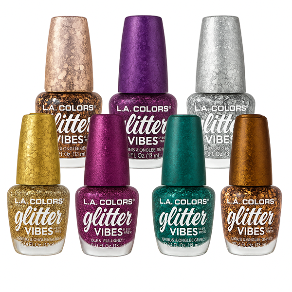 LA Colors Glitter Vibes Nagellak