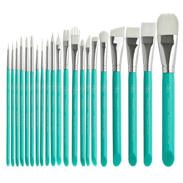 Global Springback Brushes Complete Set 23pcs
