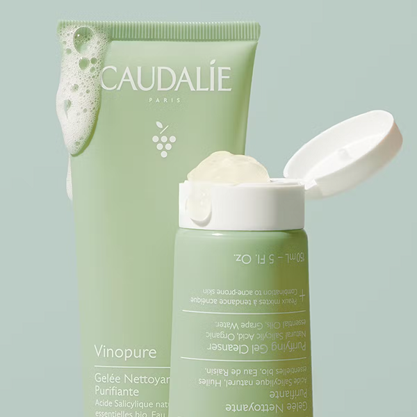 Caudalíe Vinopure Gel Limpiador Purificante Poros 150mL
