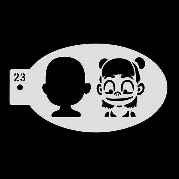 Kawaii Girly Stencil