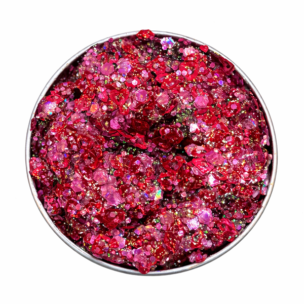 X-Sins Glitter Love Red