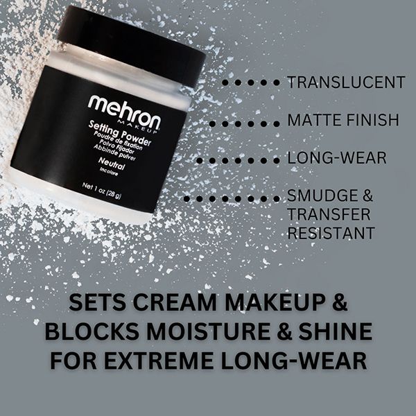 Mehron Polvo Fijador Neutro 28gr