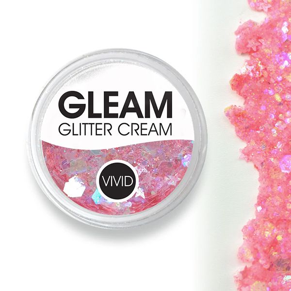 Vivid Gleam Chunky Glitter Cream- Mystic melon