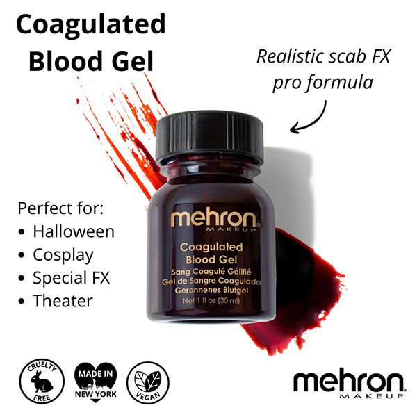 Gel de sangre coagulada Mehron 30ml