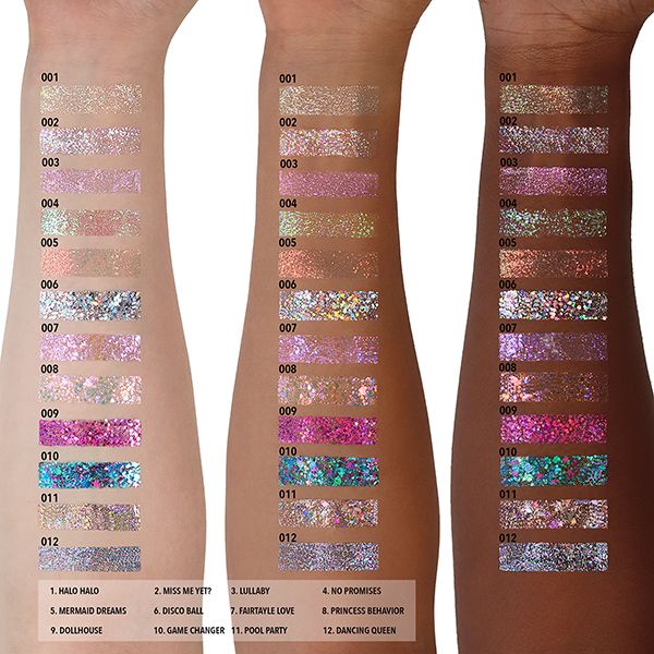 Moira Holograma Purpurina Gel 