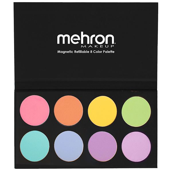 Mehron Paradise Makeup AQ Paleta de 8 Colores Pastel