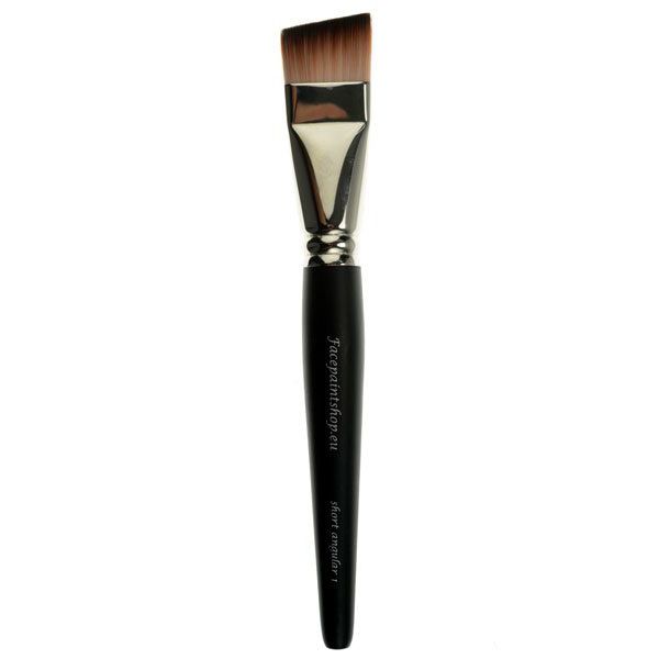 Facepaintshop Brushes Short Angular Brush 1 Inch 