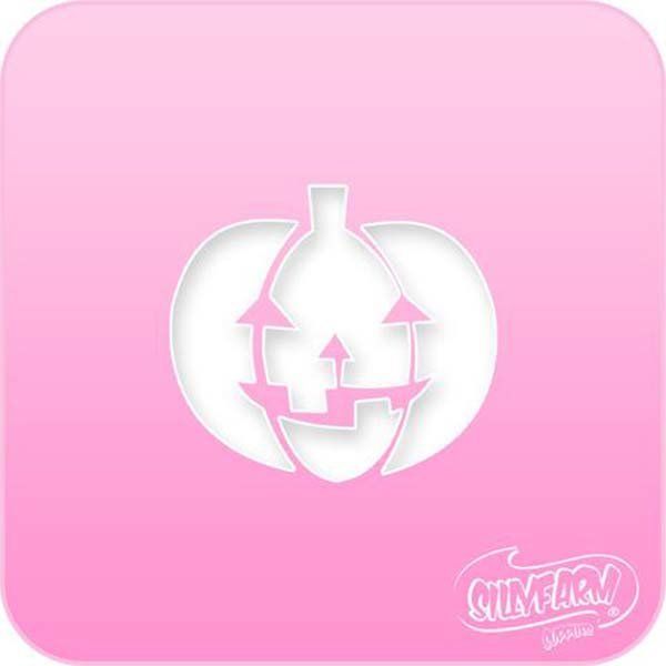 Plantilla Silly Farm Calabaza Jack o Lantern