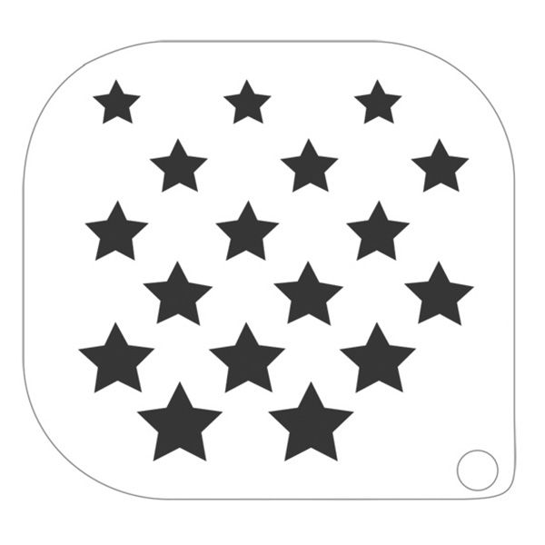 Plantilla Facepainting Estrellas