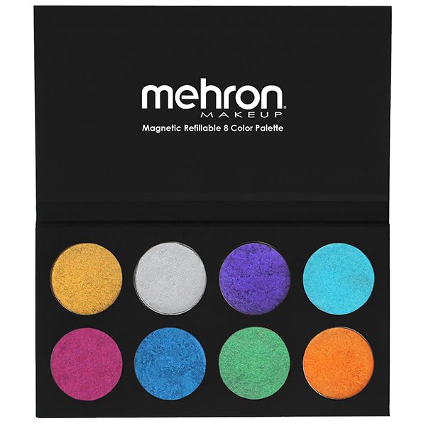 Paradise Makeup AQ Paleta 8 Colores Metalizados