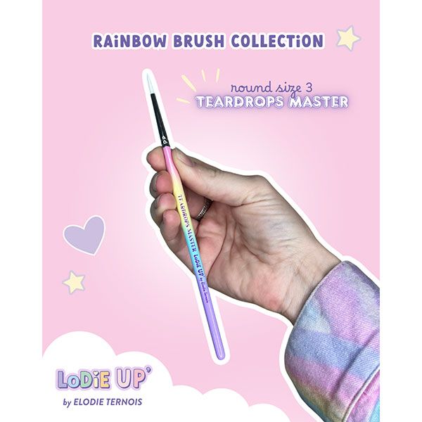 Cepillo Lodieup Teardrops Tamaño 3