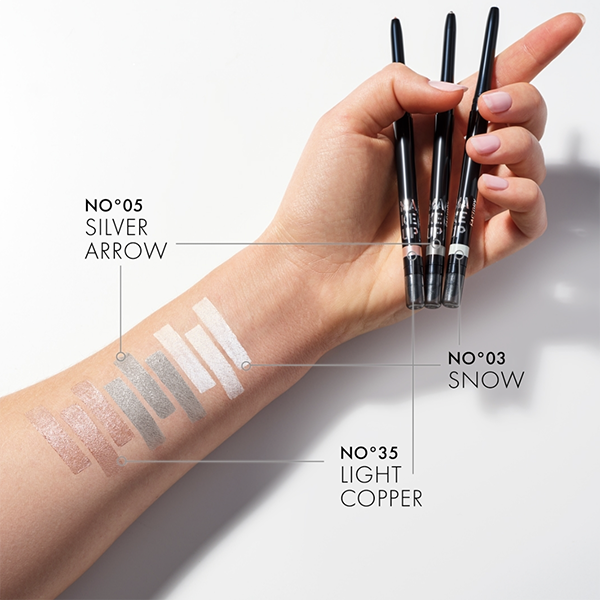 Delineador de ojos metalizado Makeup Factory