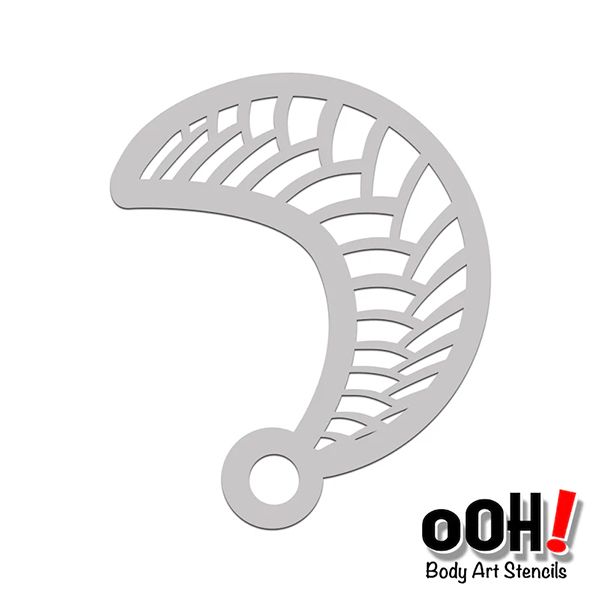 oOh Bodyart Banda de rodadura para neumáticos Stencil