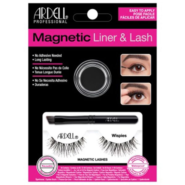 Kit de pestañas Ardell Magnetic Gel Liner Wispies